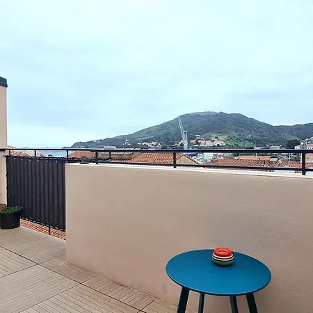 T2 Avec Grande Terrasse A Port-vendres - Fr-1-309-502