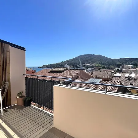 公寓 T2 Avec Grande Terrasse A Port-vendres - Fr-1-309-502